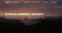 Desktop Screenshot of ethicalmineral.org