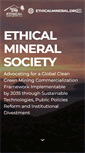 Mobile Screenshot of ethicalmineral.org